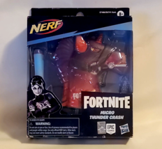 Fortnite X Nerf Micro Thunder Crash Blaster 2x Elite Darts E7486/E6741 Hasbro - £15.45 GBP