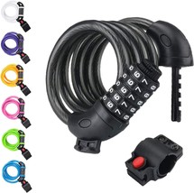 Ndakter Bicycle Lock: Durable Anti-Theft Cable Locks With, Inch Diameter. - $38.92