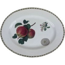 Queens Royal Horticultural Society Hooker&#39;s Fruit Square Oval Platter 14&quot; - $16.65