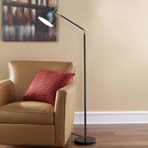 Black Arc Floor Lamp Gooseneck, Arm Reading Light with Shade Modern Stan... - £51.70 GBP