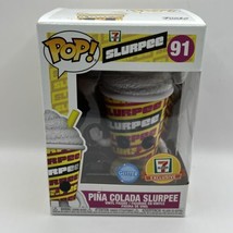 Funko Pop! Pina Colada Slurpee #91 Glitter 7-Eleven Exclusive, 7-11 - £15.09 GBP