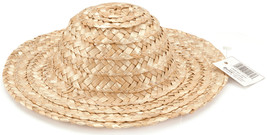 Wall Hanging Hat Round Crown Top Natural 12 Inches - $22.59