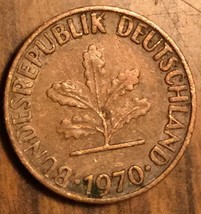 1970 GERMANY 1 PFENNIG COIN - $1.43