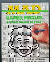 1993 MAD Magazine March Super Special &quot;Games, Puzzles - Waste of Time&quot; M 218 - £7.91 GBP