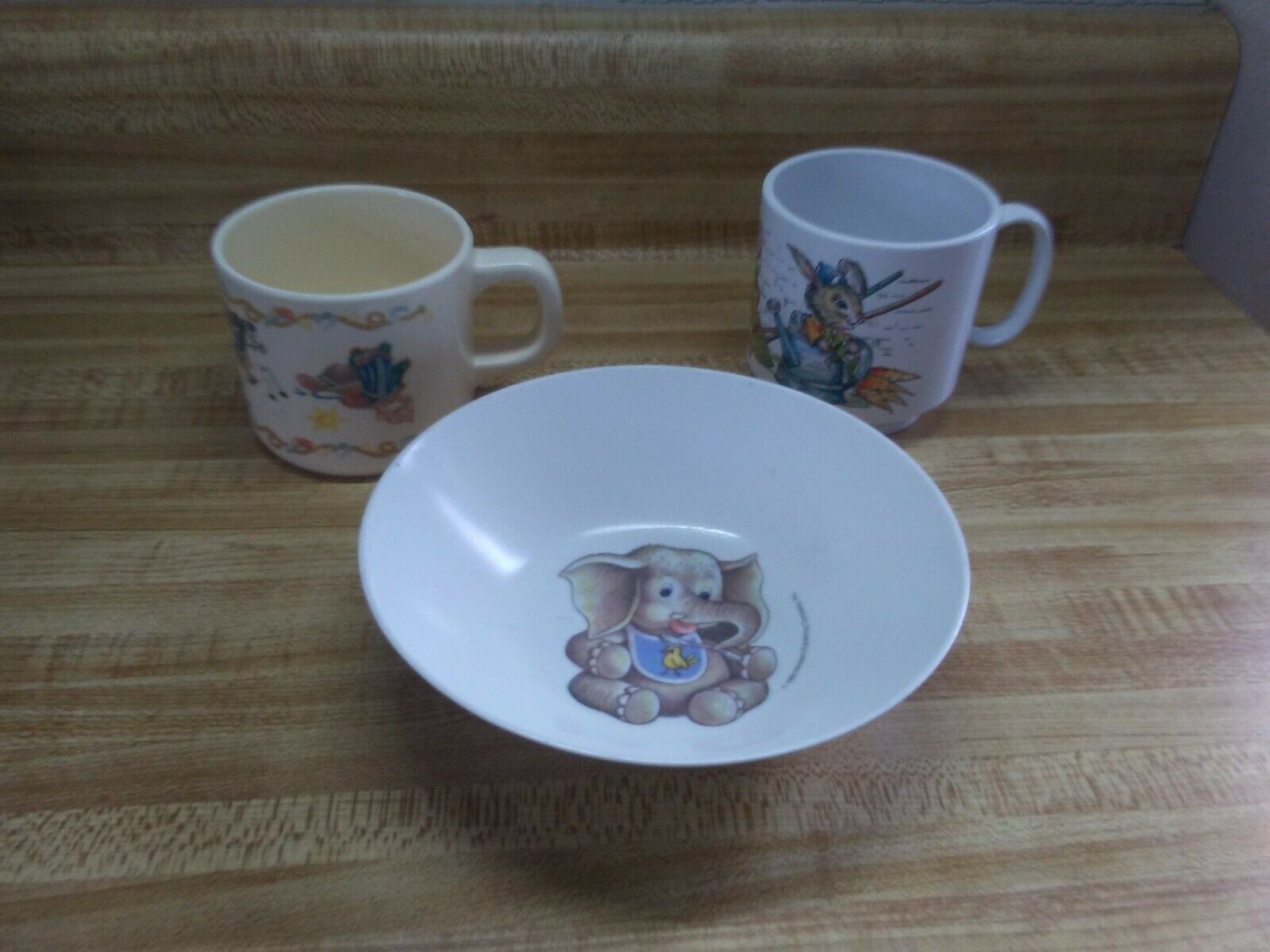 Vintage Melamine ware childrens dishes Pecoware, Oneida ware, Western Publishing - $14.20