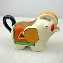 Vintage Nippon Takito Elephant Creamer 1930s Hand Painted Porcelain Japan - £18.56 GBP