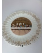 Sanders Mfg Co Nashville Lords Supper Dinner Plate 1st Edition 23K Gold ... - $180.16 MXN