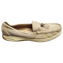 SPERRY Top Spider Nautical Boat Shoes Womens Size 10 Gray Suede Slip On ... - $27.69