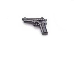Building Block Beretta Handgun semiautomatic pistol weapon Gun Minifigur... - $3.50