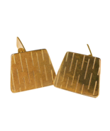 Engraved Solid Gold Mens Cufflinks 9K Gold Antique Cufflinks Offers welc... - $996.18