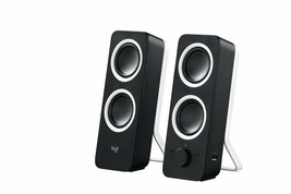 Logitech Z200 PC Speakers, Stereo Sound, 10 Watts Peak Power, 2 x 3.5mm Inputs,  - £57.30 GBP
