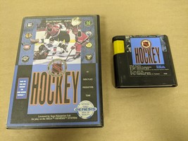 NHL Hockey Sega Genesis Cartridge and Case - £7.04 GBP