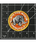 Illinois State Museum Springfield Patch Embroidered Woolly Mammoth Round - $9.75