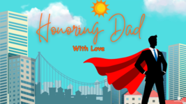 Ecard for Father&#39;s Day - Title: Honoring Dad With Love Happy Father&#39;s Day - $1.99