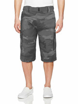 Men&#39;s Military Army Camo Camouflage Slim Fit Cargo Shorts With Belt - 42 - £15.57 GBP