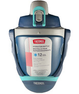 Thermos 64 oz Hydration Water Bottle Foam Insulated Flip-Up Lid Blue BPA... - $29.10 CAD