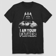 Men&#39;s Star Wars I Am Your Father Short Sleeve Graphic T-Shirt - Black Sm... - £7.18 GBP