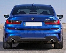 BMW 3 G20 Saloon 2018+ Chrome Trunk Trim - Tailgate Accent - Premium Car... - £19.75 GBP