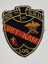 Vietnam War Era, 505th Graves Registration Unit, Gru, 1st Logistics Cmd, Patch - £5.95 GBP