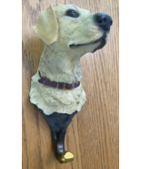 Dog Golden Lab/ Labrador Retriever Resin Coat/Leash Hook Great Any Day Gift - $27.34 CAD
