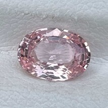 CERTIFIED Natural Unheated Padparadscha Sapphire 1.42 Cts Oval Cut Loose Gemston - £1,492.64 GBP