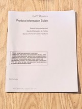 Vintage Dell Monitors Product Information Guide 2005  - $10.00