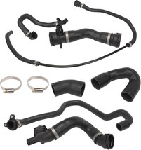 Radiator Coolant Water Hose Pipe Kit (7 Hoses) for 2007-2011 E90 128i 328i 325i - £142.61 GBP