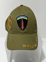 D-Day Society Green Strap Back Memorial Hat Ball cap - £11.96 GBP