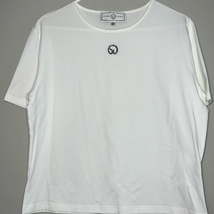 St. John Sport by Marie Gray logo short sleeve shirt size large - £17.97 GBP