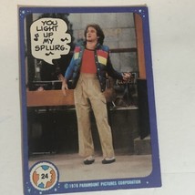 Vintage Mork And Mindy Trading Card #24 1978 Robin Williams - £1.57 GBP