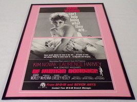 1964 Of Human Bondage 16x20 ORIGINAL Framed Industry Advertisement Kim Novak - £116.37 GBP