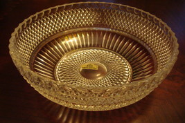 CRYSTAL CUT RED ETCH BOWL PICK ONE - £49.61 GBP+