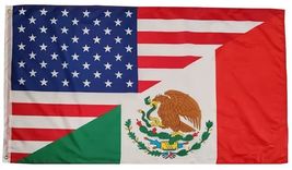 USA Mexico Friendship Flag 2 - 3x5 Ft - $17.99