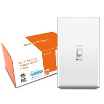 3 Way Smart WiFi Toggle Light Switch On Off Control in Wall No Hub Required Comp - £53.94 GBP