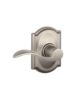 Schlage Camelot Collection Accent Satin Nickel Hall and Closet Lever - £27.51 GBP
