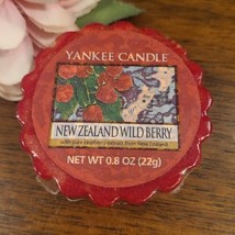 (1) Yankee Candle NEW ZEALAND WILD BERRY Wax Potpourri Tart Original SHE... - $14.99