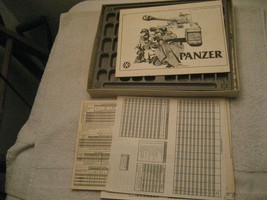 Panzer Game Yaquinto Publications 1979 for parts only - £38.91 GBP