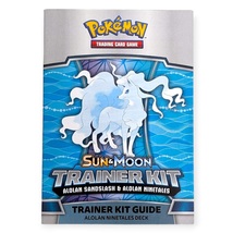 Sun &amp; Moon Pokemon Trading Card Rule Book: Alolan Ninetales Trainer Kit Guide - £2.28 GBP