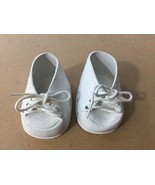 Tender Heart Treasures Vintage White Shoes Oxfords Doll Bear 25933 - £9.51 GBP