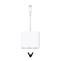 Apple - USB-C to Digital AV Multiport Adapter - A2119 - MUF82AM/A - $25.60