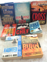 Lot Of 8 James Patterson Novels Great Assortment Mixed Series - £18.02 GBP