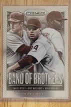 2013 Baseball Card Band of Brothers Silver Prizm BB14 Utley Halladay Howard - £3.30 GBP