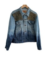 Vtg 80s Levis Trucker Jacket Stud 46R Denim 70506 0214 Type 3 USA Sequin... - £106.28 GBP