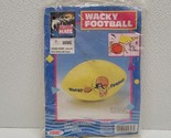 Vintage Swim Mate Wacky Football Fishel Yellow Inflatable Pool Toy - New... - $54.69