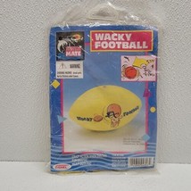Vintage Swim Mate Wacky Football Fishel Yellow Inflatable Pool Toy - New... - £43.00 GBP