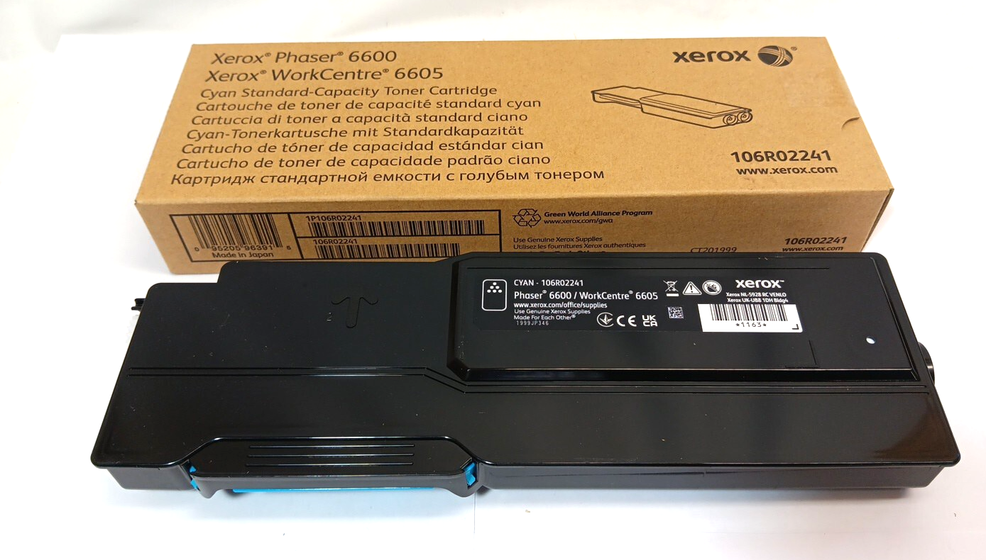 Xerox Phaser 6600/ WorkCentre 6605 Cyan  Toner-Cartridge 106R02241 - $30.00