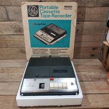 General Electric ‘GE’ Model M8420A Cassette Recorder Automatic ALC Two-W... - $59.35