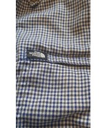 The North Face Men&#39;s XL Blue Plaid Flannel Shirt – Long Sleeve Button-Up... - $454.86 MXN