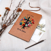 Personalized Floral Christian Journal, Custom Prayer Journal  - $49.16