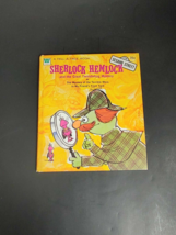 Vtg 1972 Sherlock Hemlock And The Great Twiddlebug Mystery Sesame Street Book - £3.57 GBP